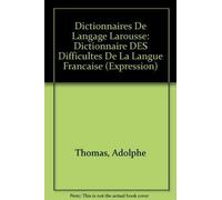 Dictionnaire des difficultés de la langue française