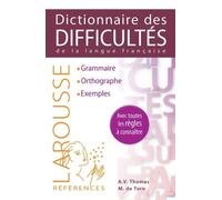Dictionnaire Des Difficultés De La Langue Française