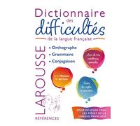 Dictionnaire des difficultés de la langue française Edition 2013 - Adolphe V. Thomas - Larousse - broché - Dictionnaire et encyclopédie