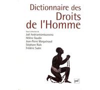 Dictionnaire Des Droits De L'homme
