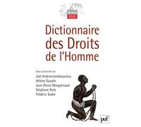 Dictionnaire des droits de l'homme