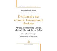 Dictionnaire des écrivains francophones classiques