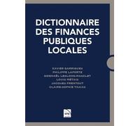 Dictionnaire Des Finances Publiques Locales