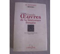 Dictionnaire des grandes oeuvres de la littérature française