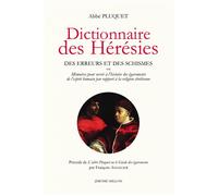 Dictionnaire des heresies - François-André-Adrien Pluquet - Millon Jerome Eds - broché - Essai