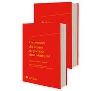 Dictionnaire Des Images Du Poétique Dans L'antiquité - 2 Volumes