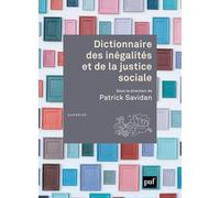 Collectif – Dictionnaire des inégalités et de la justice sociale