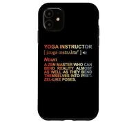 Dictionnaire des instructeurs de Yoga Relaxation Coque pour iPhone 11