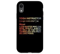 Dictionnaire des instructeurs de Yoga Relaxation Coque pour iPhone XR