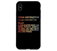 Dictionnaire des instructeurs de Yoga Relaxation Coque pour iPhone XS Max