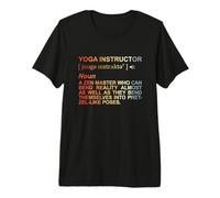 Dictionnaire des instructeurs de Yoga Relaxation T-Shirt Haut de Gamme