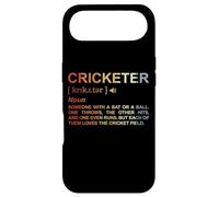 Dictionnaire des Joueurs de Cricket Lanceur de balles Coque pour iPhone Air