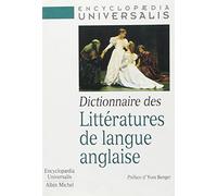 Dictionnaire des littératures de langue anglaise