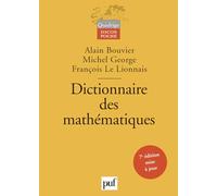 Dictionnaire des mathématiques