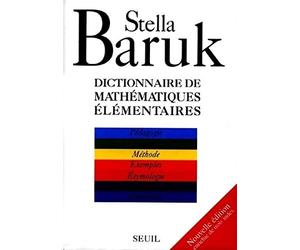 Dictionnaire des mathématiques élémentaires