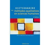 Dictionnaire des méthodes qualitatives en sciences humaines - Alex Mucchielli - Armand Colin - broché - Dictionnaire et encyclopédie