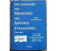 Dictionnaire des ministres des Affaires étrangères