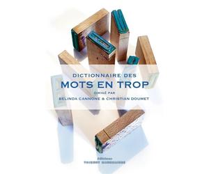 Dictionnaire des mots en trop - Belinda Cannone - Marchaisse Thierry - broché - Essai
