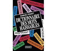 Dictionnaire Des Mots Haïssables