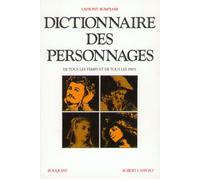 Dictionnaire des personnages - NE Poésie, théâtre, roman, musique - Collectif - Bouquins Editions - broché - Dictionnaire et encyclopédie
