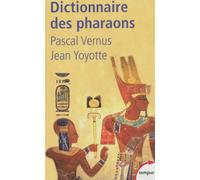Dictionnaire des Pharaons - Pascal Vernus - Perrin - Poche - Dictionnaire et encyclopédie