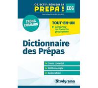 Dictionnaire des Prépas ECG