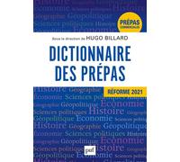Dictionnaire des prépas - Hugo Billard - Puf - broché - Scolaire / Universitaire