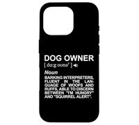 Dictionnaire des propriétaires de Chiens Coque pour iPhone 16 Pro