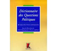 Dictionnaire des questions politiques
