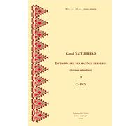 Dictionnaire des racines berbères (formes attestées). C-DEN