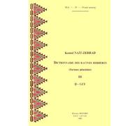 Dictionnaire Des Racines Berbères - Tome 3, D - Gey, Formes Attestées