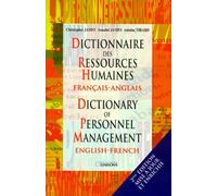Dictionnaire des ressources humaines français-anglais, 2e édition