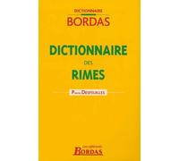 Dictionnaire Des Rîmes