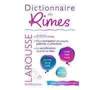 Dictionnaire des Rimes - Léon Warnant - Larousse - broché - Dictionnaire et encyclopédie