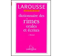 Dictionnaire Des Rimes Orales Et Ecrites