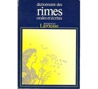 Dictionnaire des rimes orales et écrites