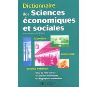 Dictionnaire Des Sciences Economiques Et Sociales