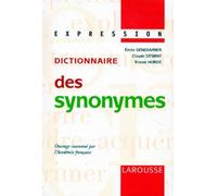 Dictionnaire des synonymes