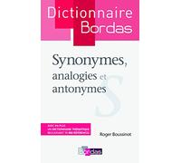 Dictionnaire des synonymes, analogies et antonymes