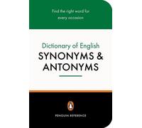 Dictionnaire des synonymes et antonymes anglais