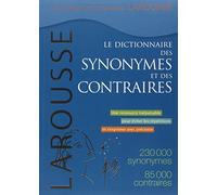 Dictionnaire des synonymes et des contraires