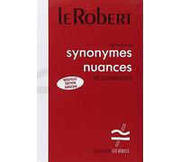 Dictionnaire des synonymes, nuances et contraires
