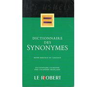 Dictionnaire des synonymes poche