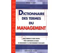 Dictionnaire Des Termes Du Management
