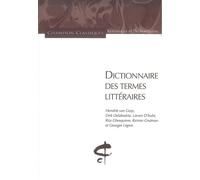 Collectif – Dictionnaire des termes littéraires – Broché