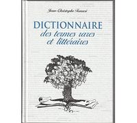 Dictionnaire Des Termes Rares Et Littéraires