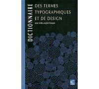 Dictionnaire des termes typographiques et de design Avec index anglais-français - Michael Barnard - Technique Et Documentation - relié - Livre