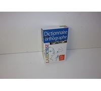 Dictionnaire d'orthographe poche