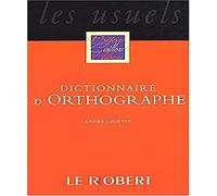 Dictionnaire d'orthographe poche