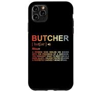 Dictionnaire du Boucher Personne de la Viande Carnivore Coque pour iPhone 11 Pro Max